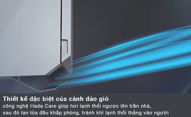 Thiết kế đặc biệt của cánh đảo gió